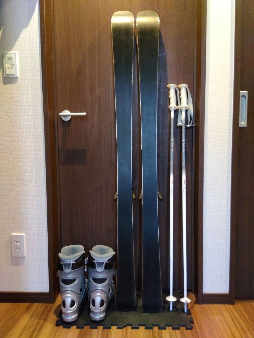 ハイエンド SALOMON 学生・レディース スキーセット メンテ・WAX済み✔