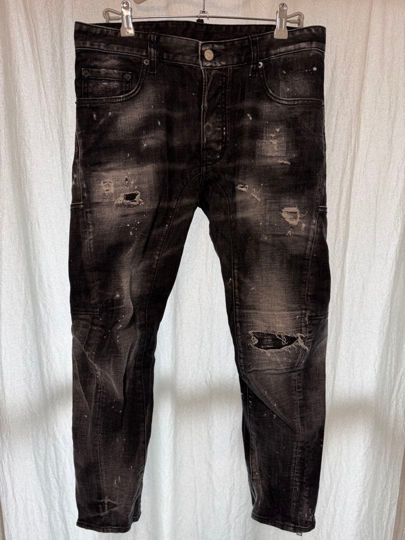 ルナリーDSQUARED2 ダメージ加工デニム 46