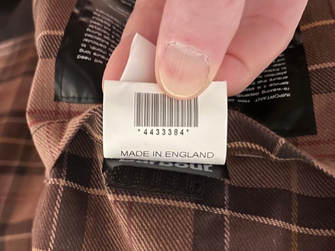 【Barbour】 Bedale ラスティックブラウン 40