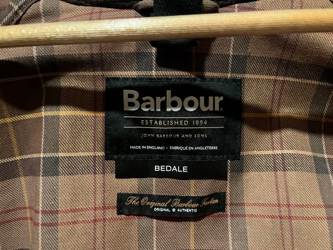 【Barbour】 Bedale ラスティックブラウン 40