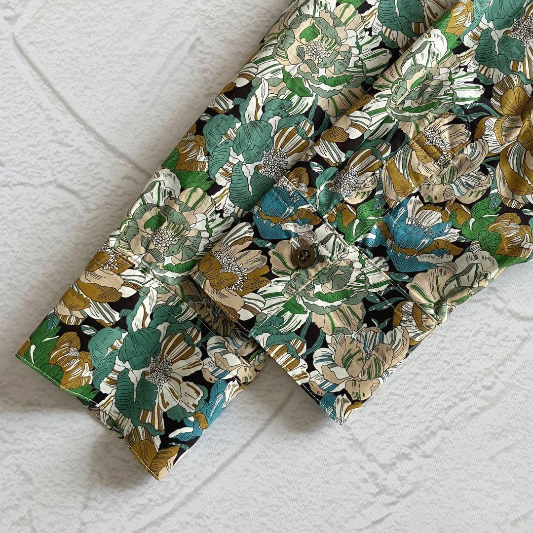 ✨未使用✨ミシェルボードウイン リバティ シャツワンピース 花柄 Aライン