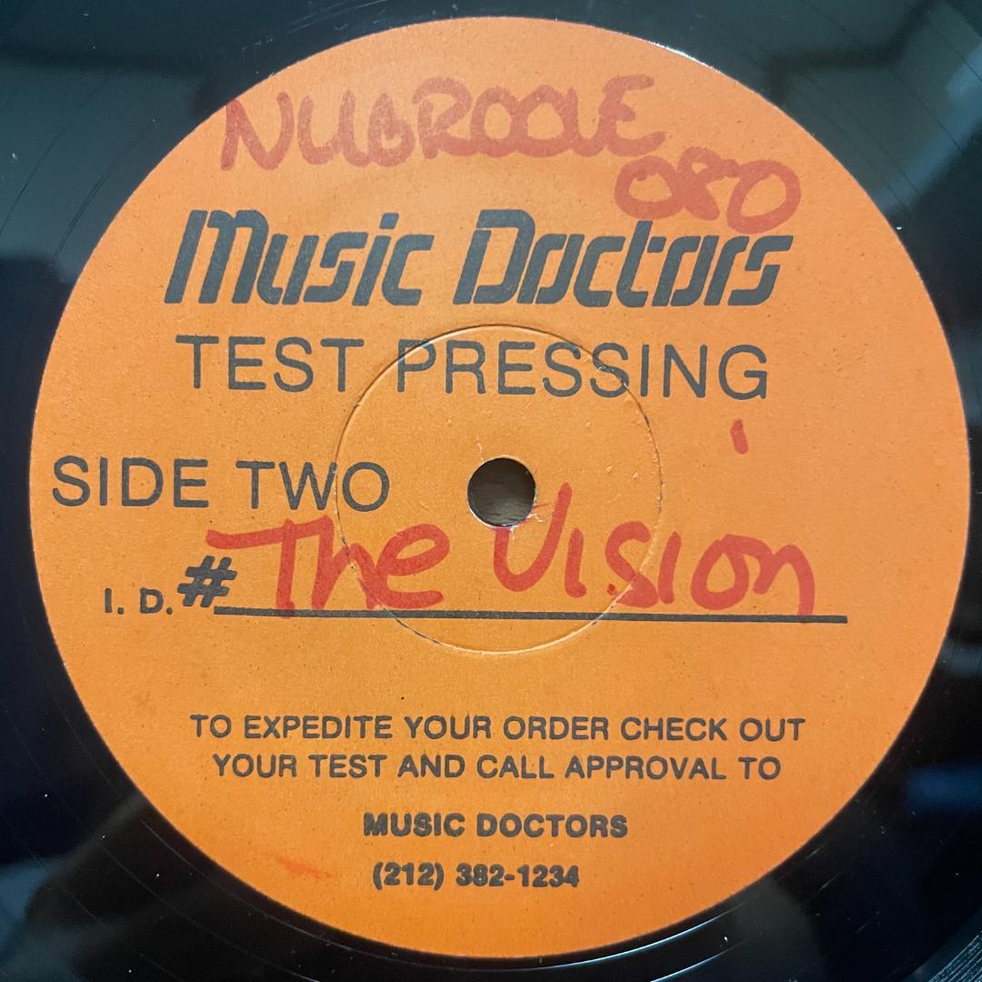 The Vision – Laidback & Groovy テストプレス盤