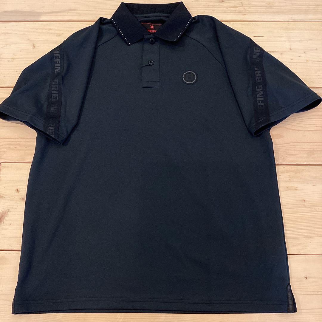 新品　正規品　BRIEFING BACK LOGO LINE POLO