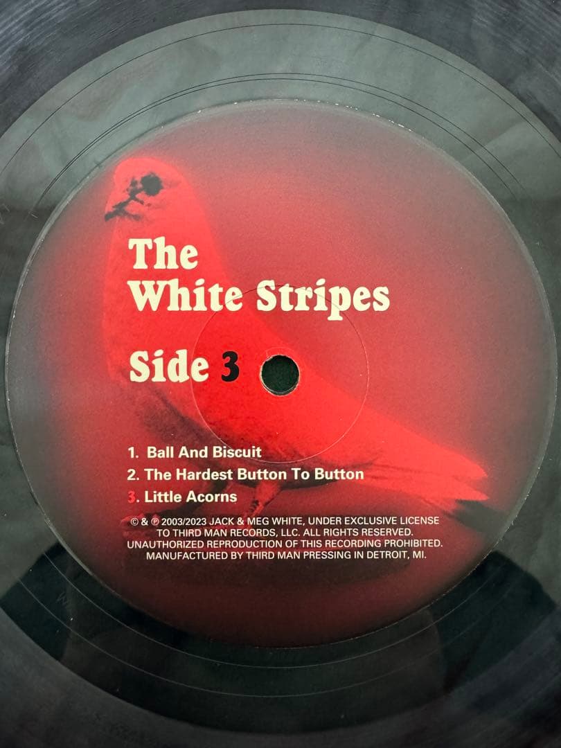国内盤　THE WHITE STRIPES レコード　帯付き　限定　極美品
