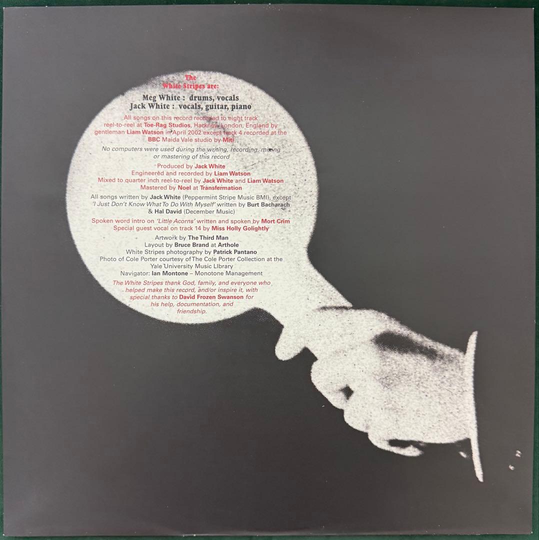 国内盤　THE WHITE STRIPES レコード　帯付き　限定　極美品