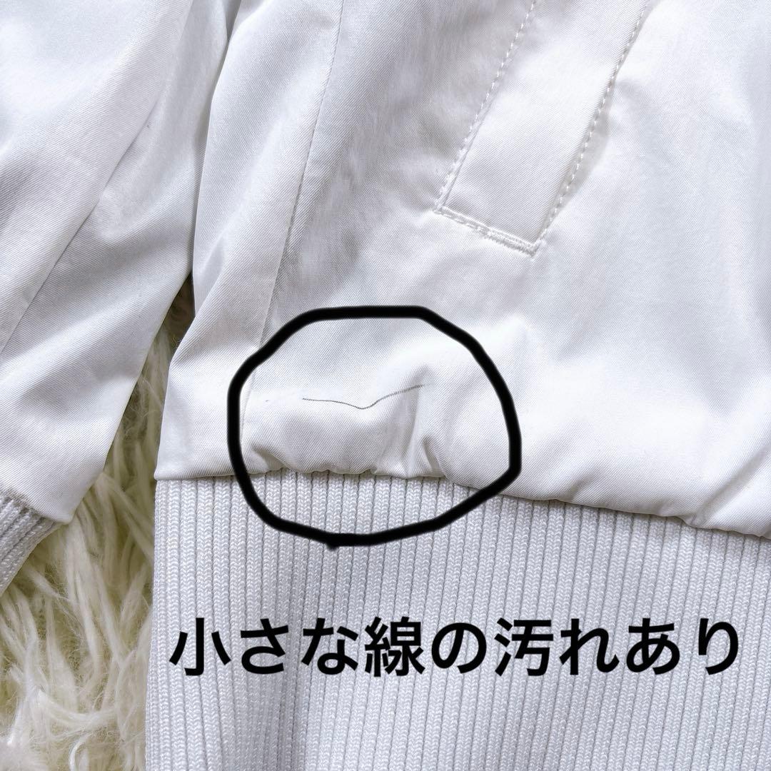 サイズ6⭐️リバーシブル⭐️ニューバランスゴルフ　ジャケット　ブルゾン　白黒　TSI