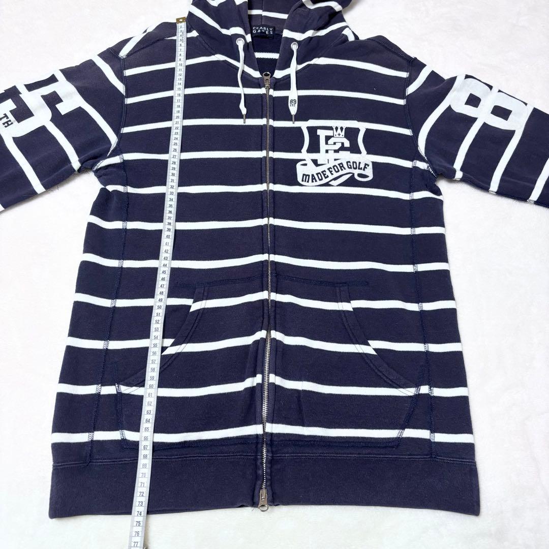 【美品】PEARLY GATESパーリーゲイツ　フルジップパーカー　25周年記念