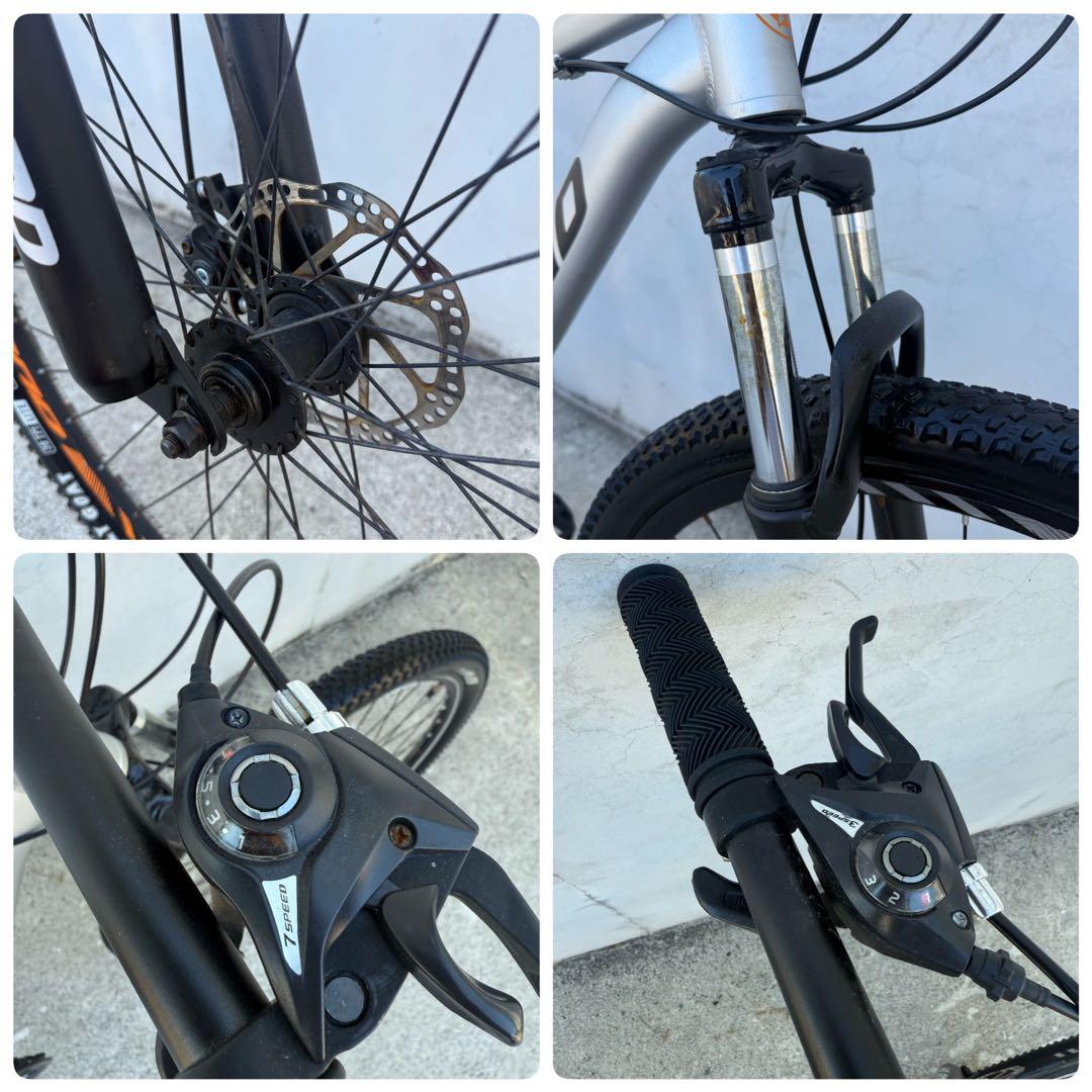 【美品】HILAND 29インチ 21段変速 マウンテンバイク MTB