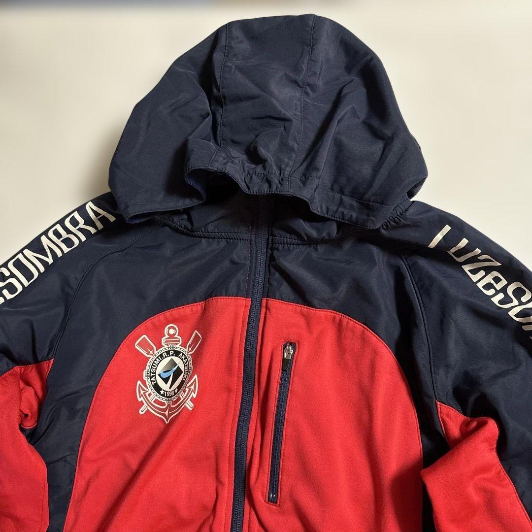 美品 LUZ e SOMBRA ルースイソンブラ ブラック レッド パーカー L