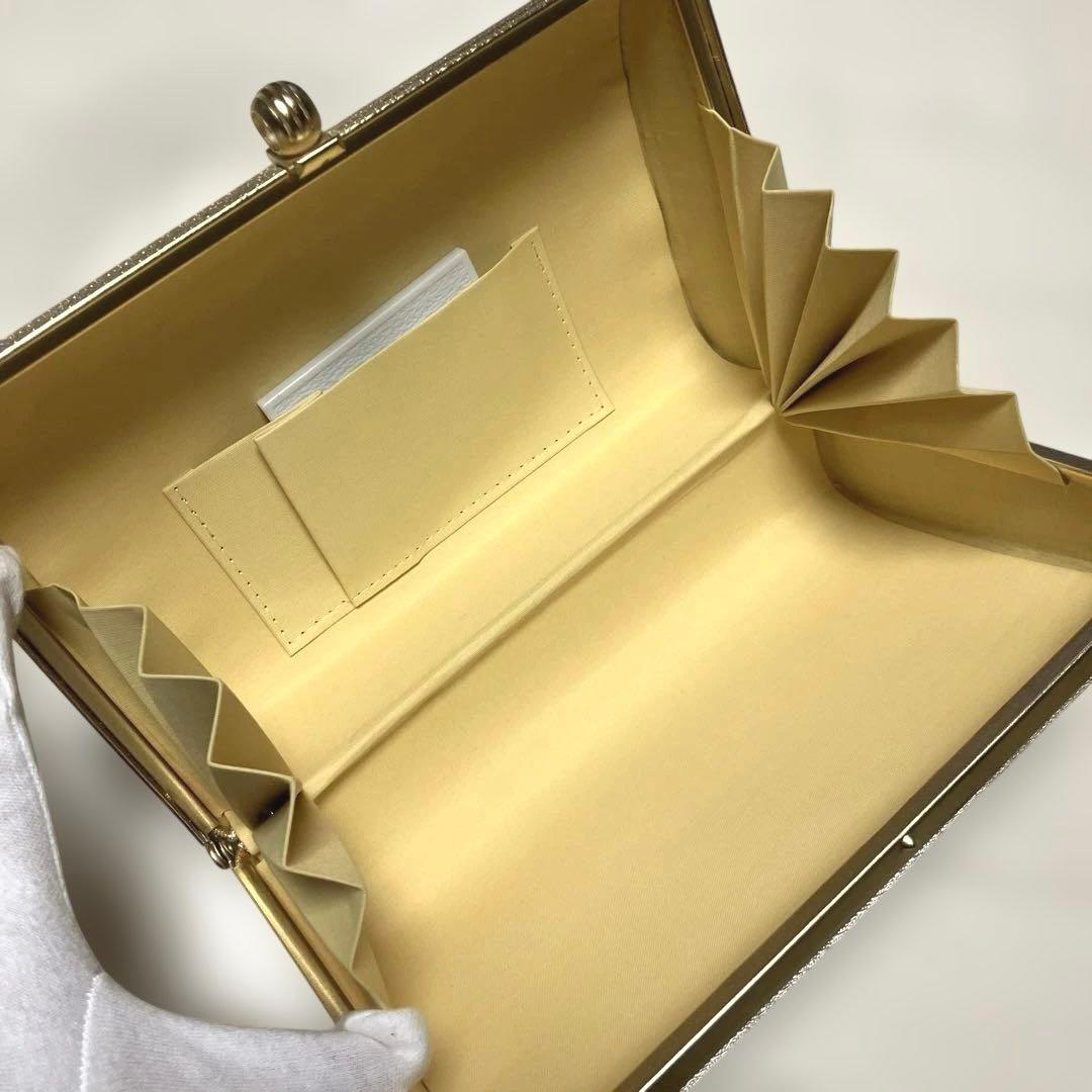 《未使用》草履バッグセット　フォーマル　帯地　ゴールド