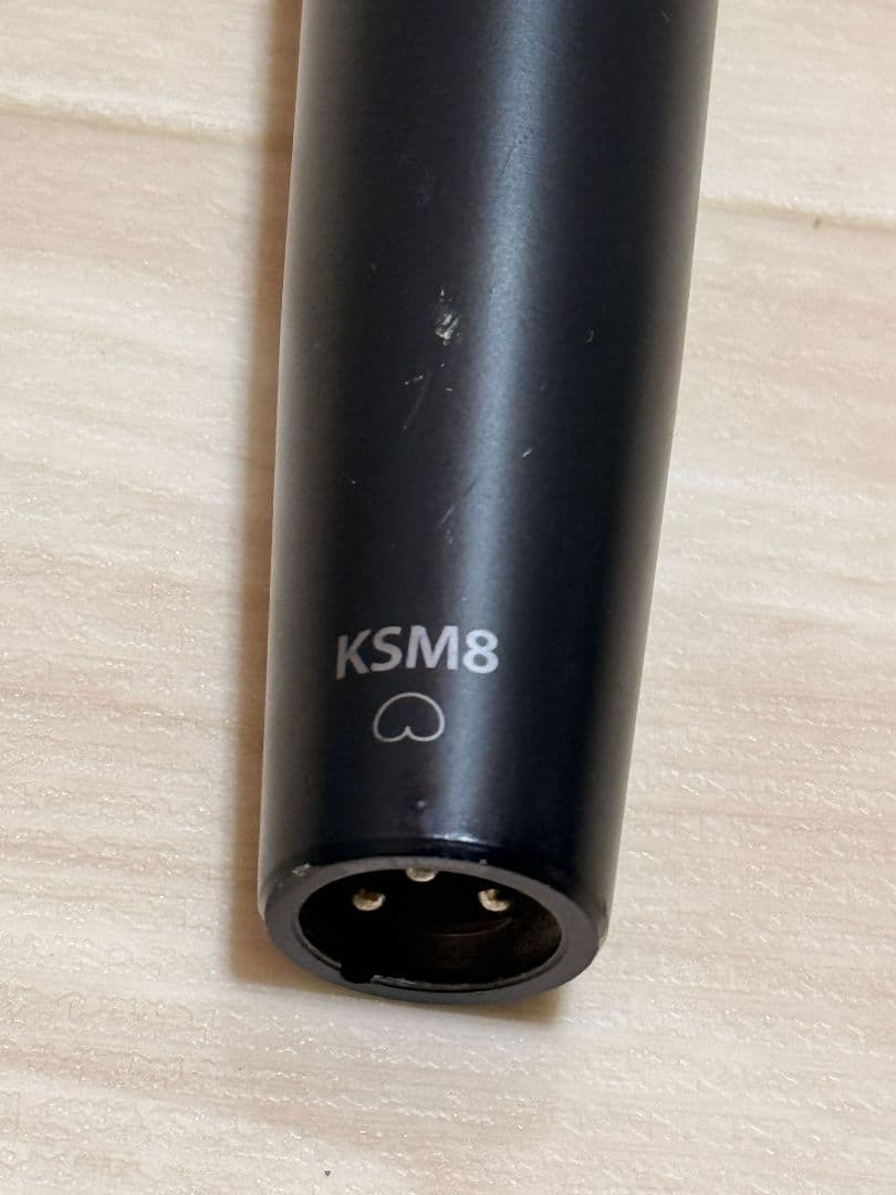 SHURE MIC ダイナミックマイク ブラック KSM8
