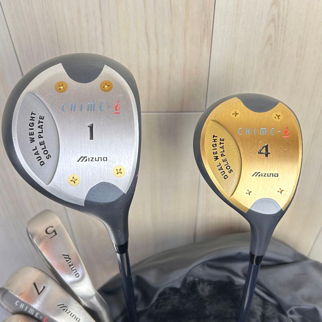 【レディース右】ミズノ CHIME-i レディースゴルフセット　初心者