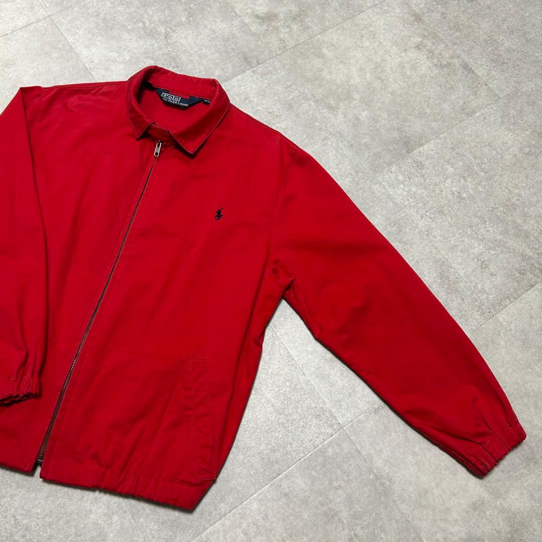 90s Polo スウィングトップ vintage 赤 ボックス ラルフ 激レア