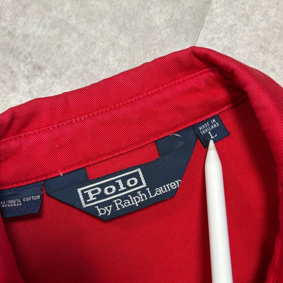 90s Polo スウィングトップ vintage 赤 ボックス ラルフ 激レア