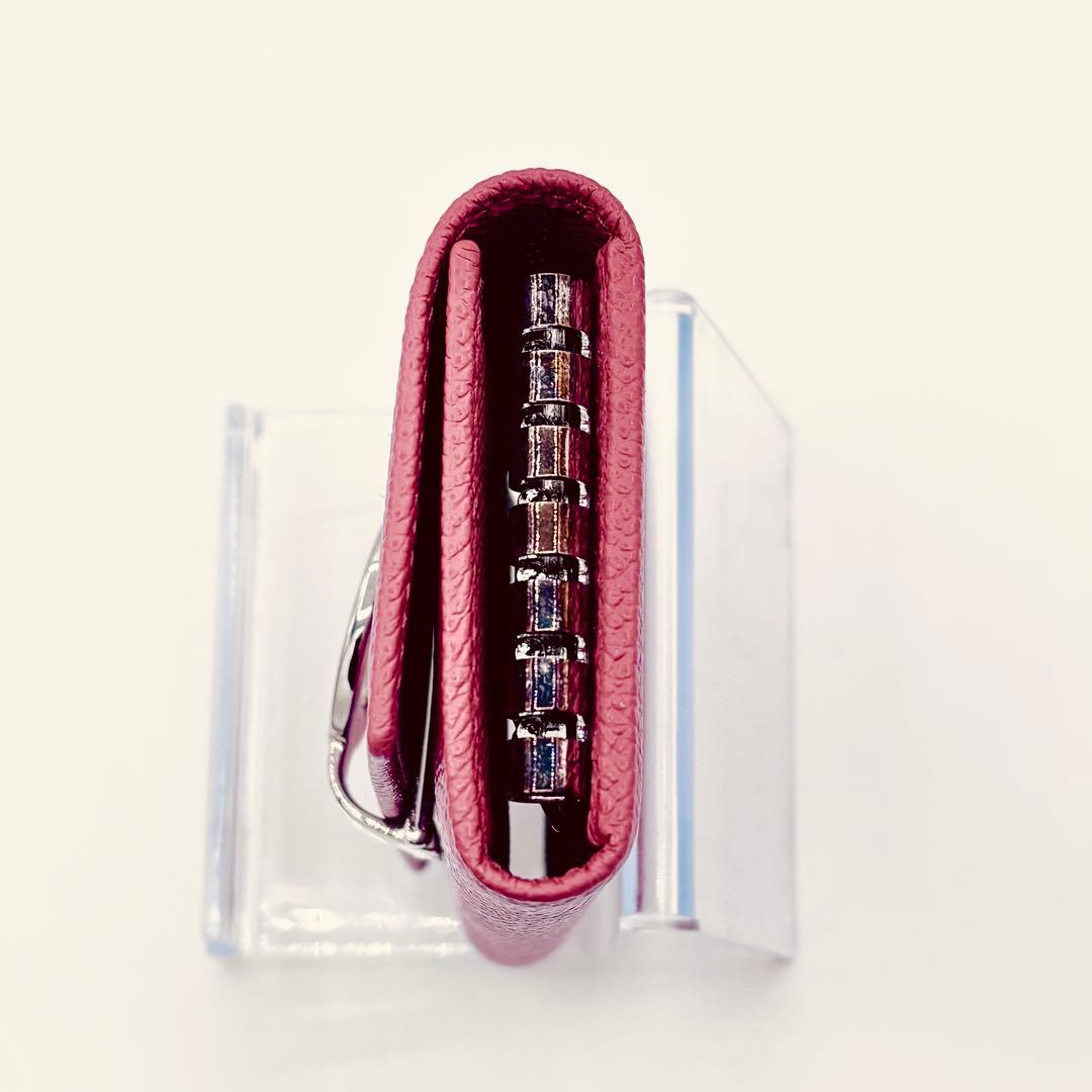 ✨未使用級✨ BVLGARI レザーキーケース ブルガリロゴリング