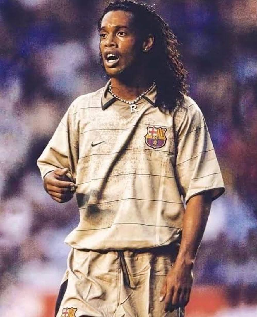 FC Barcelona ユニフォーム 03 04 05 サード 上下セット