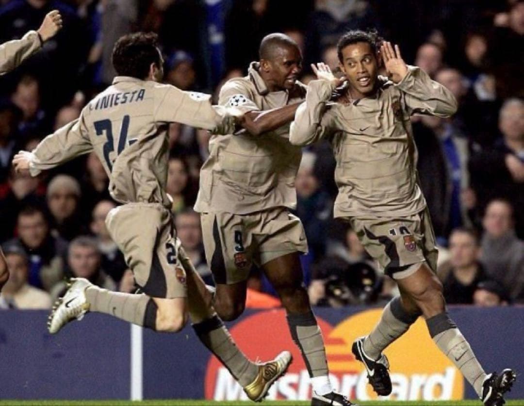 FC Barcelona ユニフォーム 03 04 05 サード 上下セット