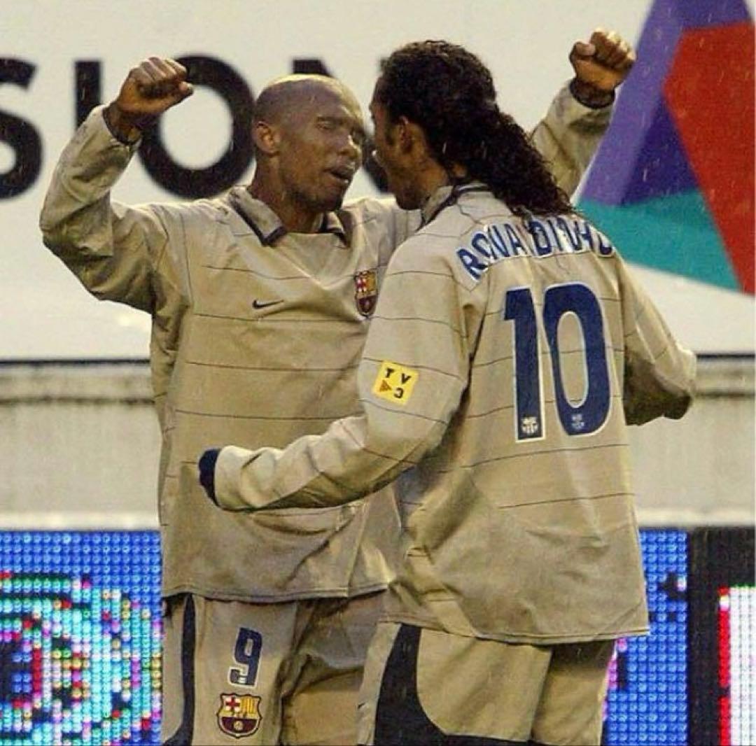 FC Barcelona ユニフォーム 03 04 05 サード 上下セット