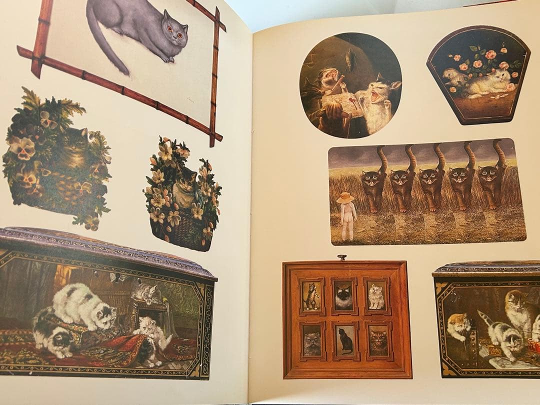 大型猫本Leonor Fini MIROIR DES CHATSレオノールフィニ