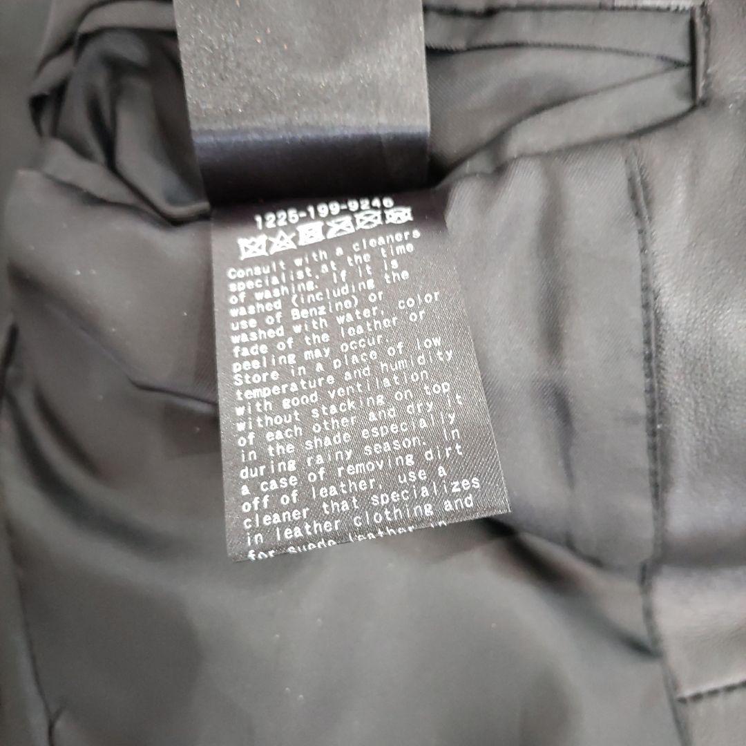 ユナイテッドアローズ　シングルライダース　黒　S