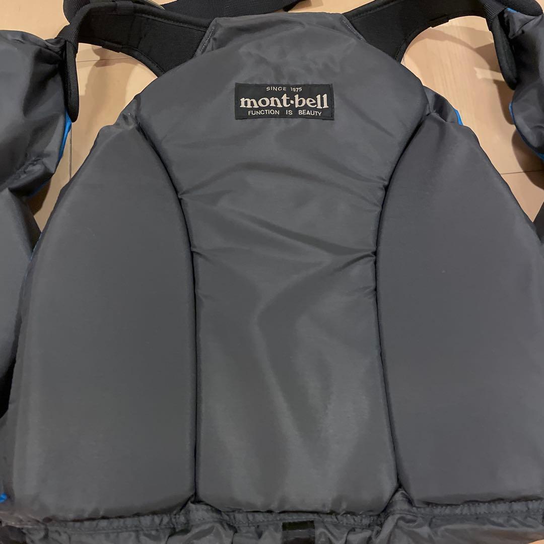 mont-bell ライフジャケット 青/グレー