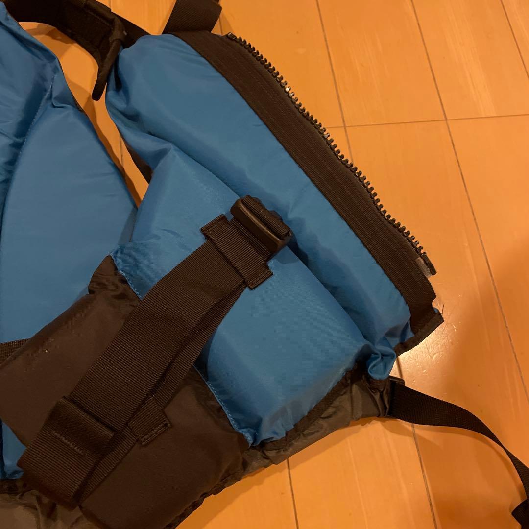 mont-bell ライフジャケット 青/グレー