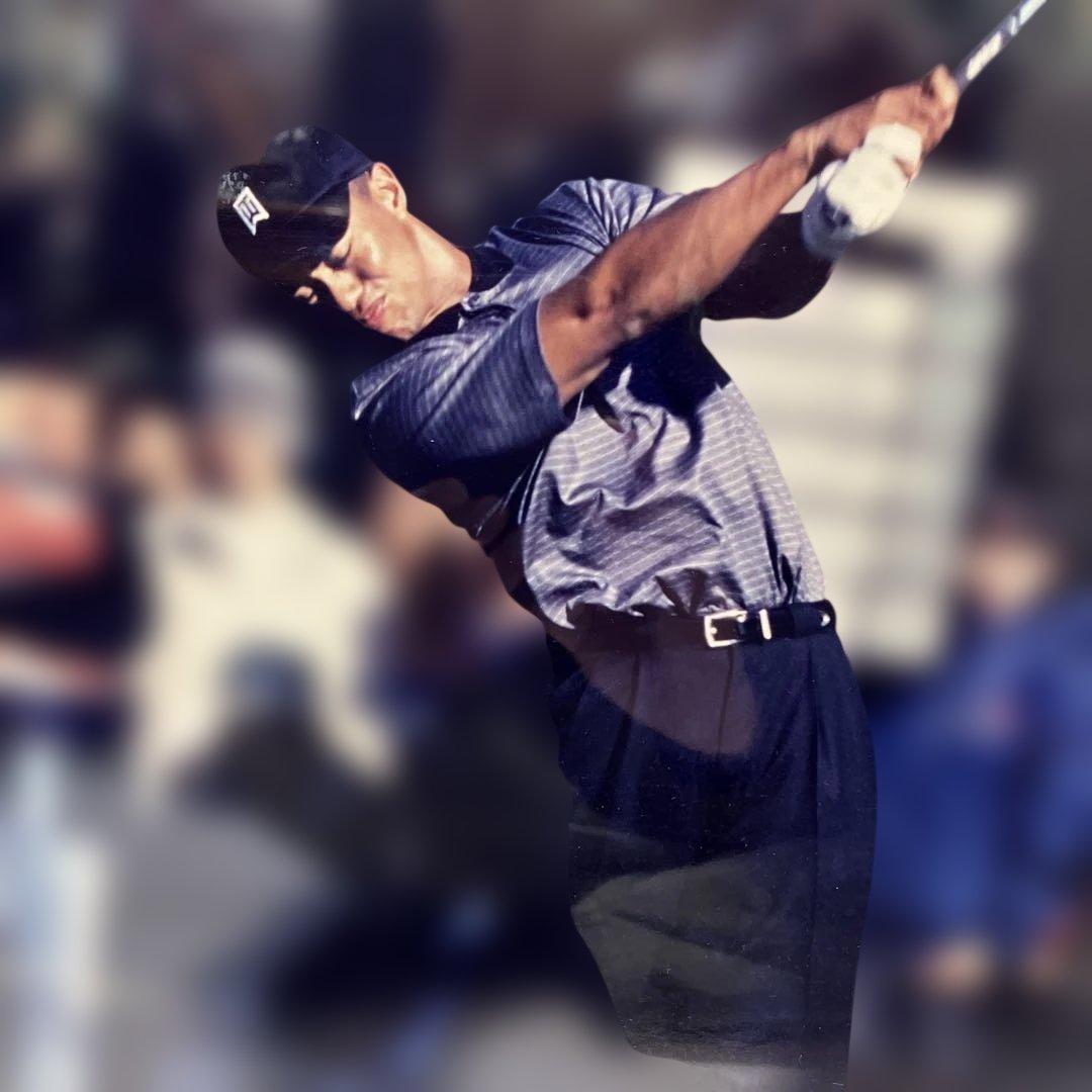 大迫力　タイガーウッズ選手フォト