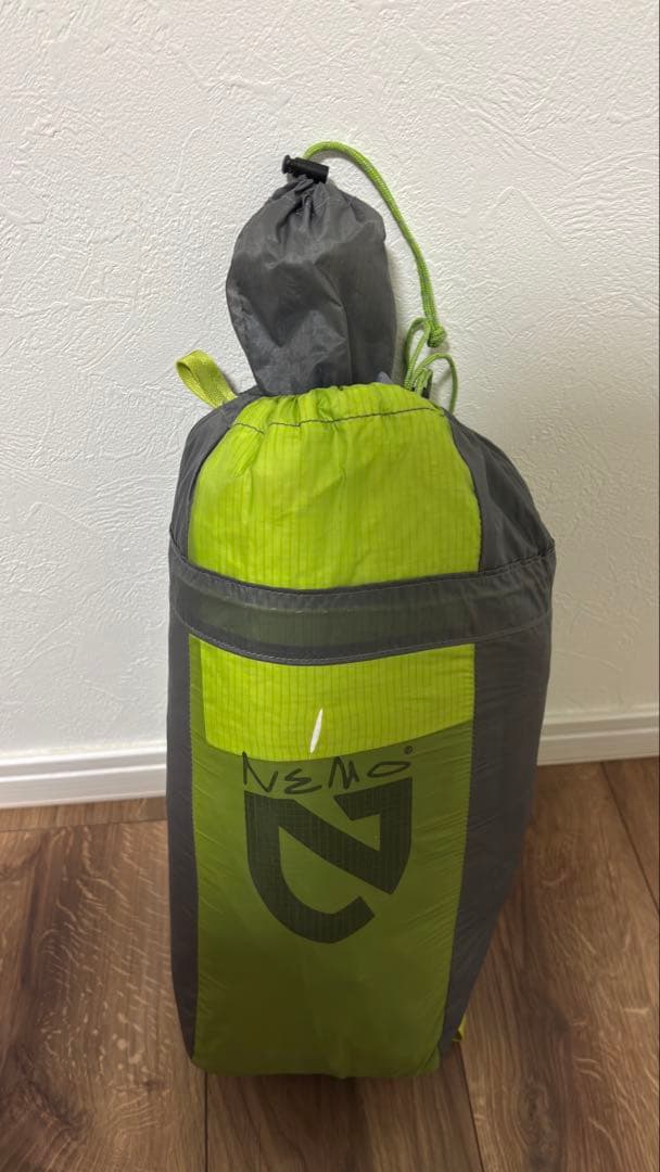 NEMO Atom 2P テント グレー/グリーン