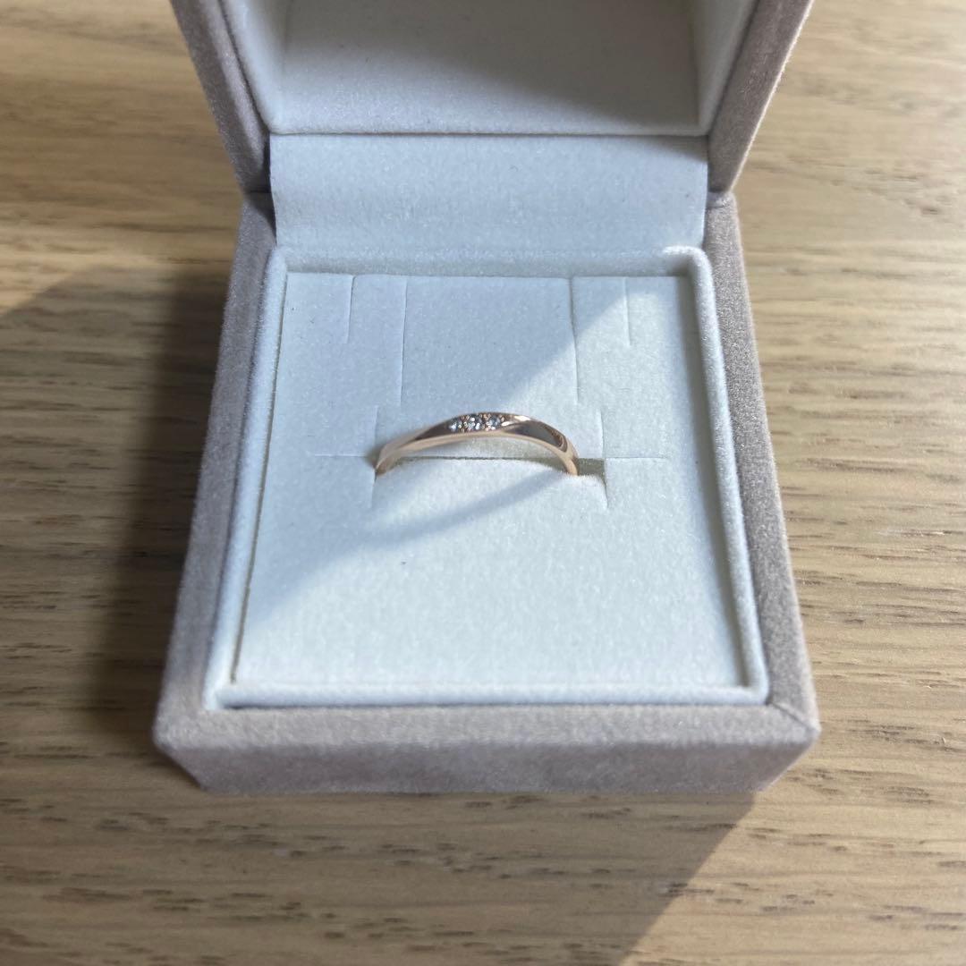 ヴァンドーム青山 レディースリング（ピンクゴールド・7号）