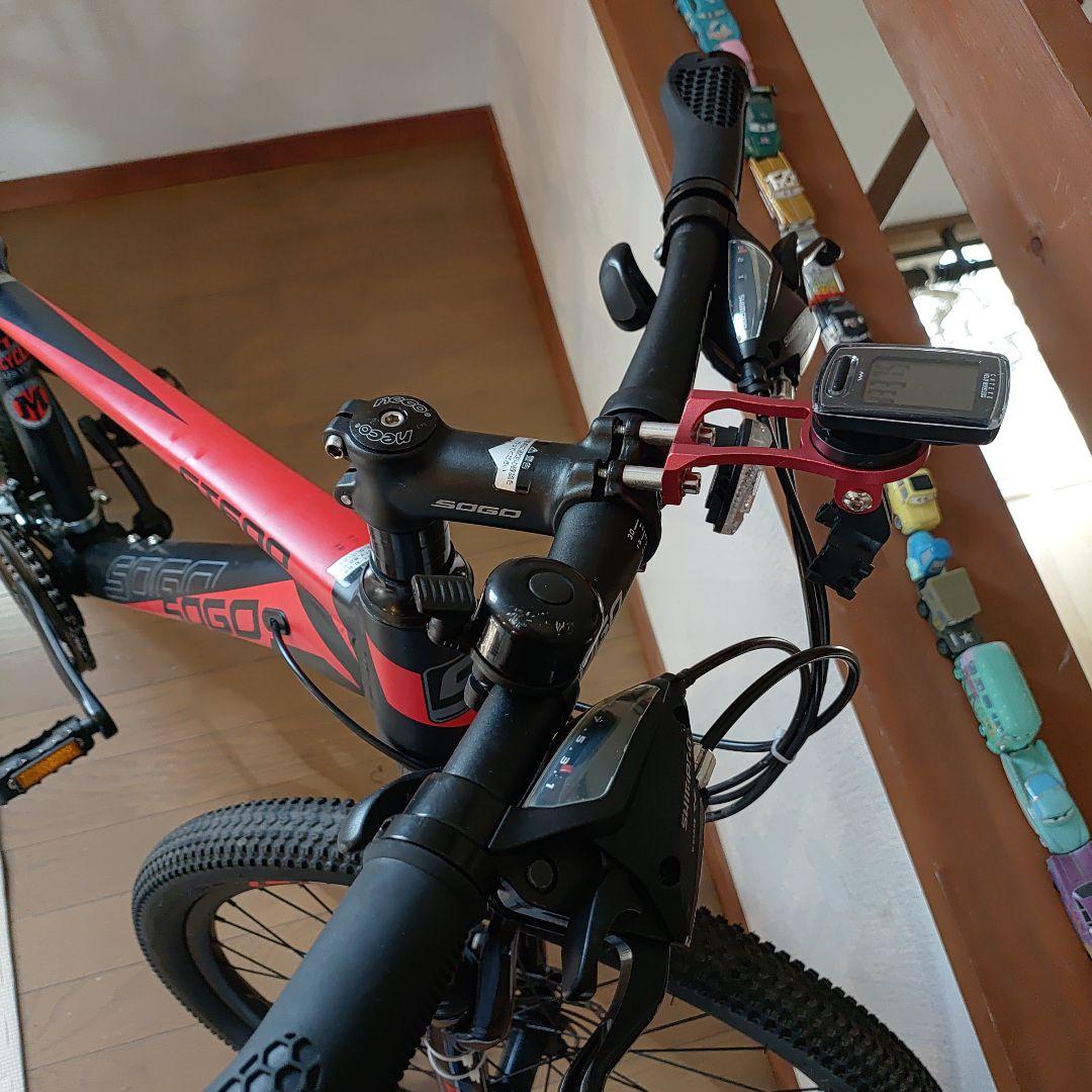 引取り限定　八戸　 マウンテンバイク 26インチ　 赤/黒