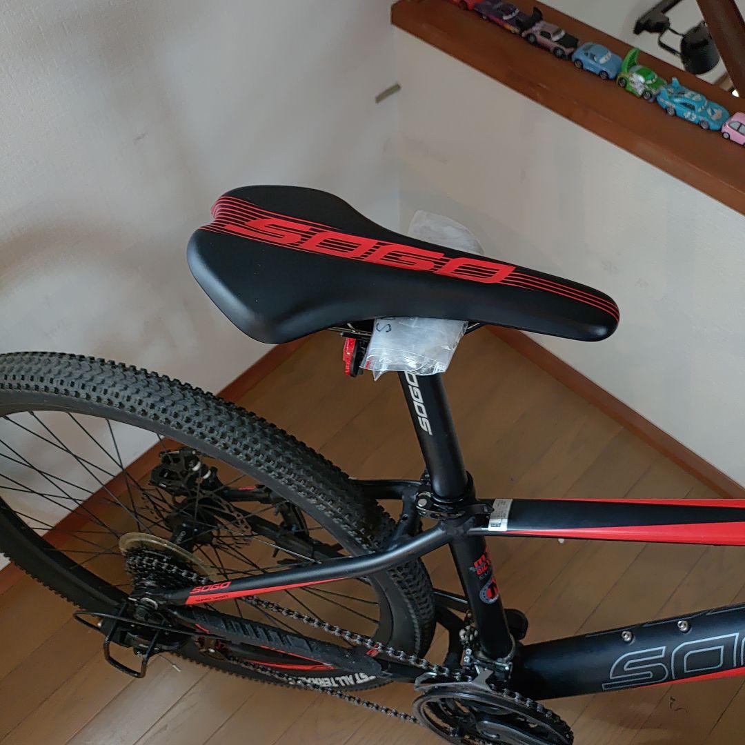 引取り限定　八戸　 マウンテンバイク 26インチ　 赤/黒