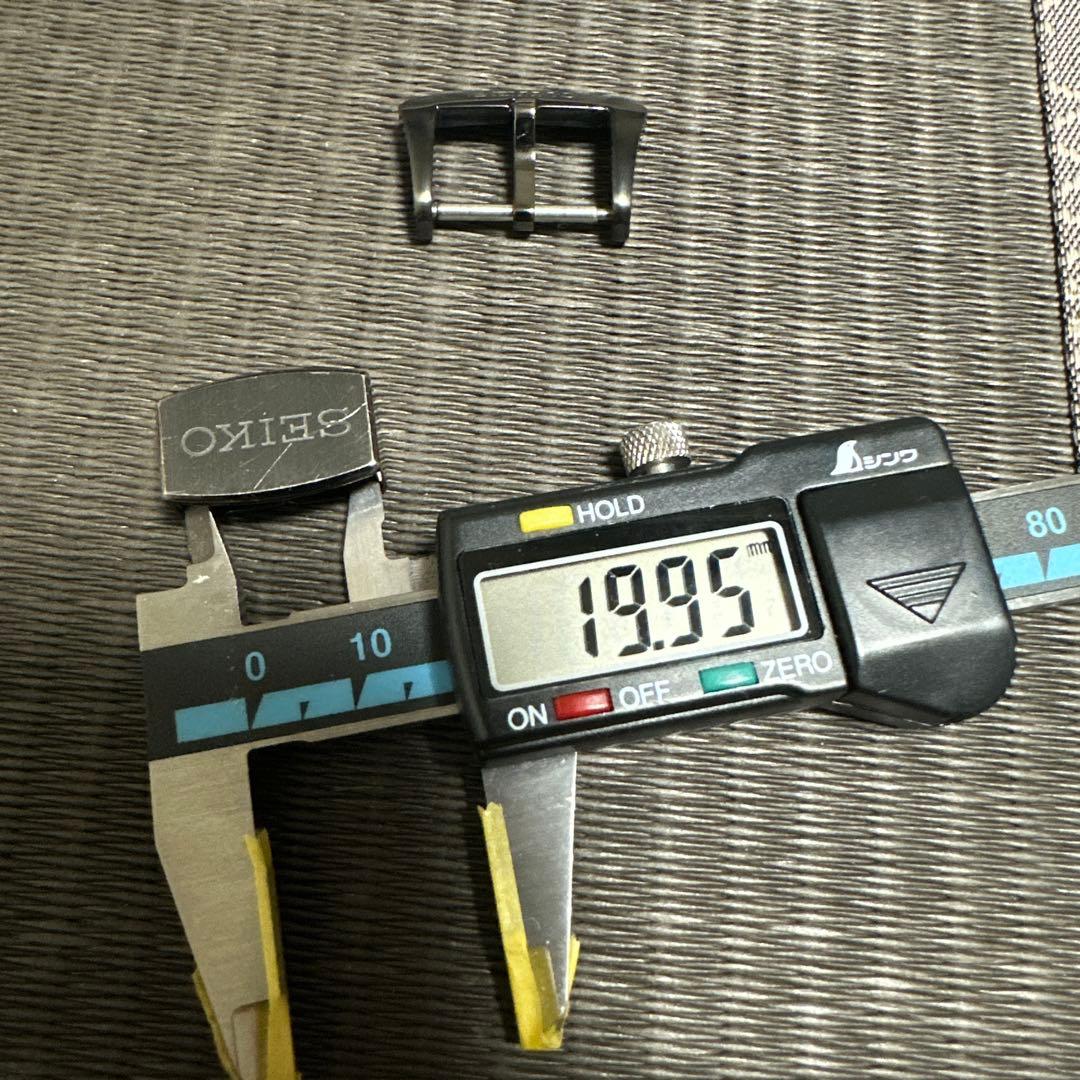 SEIKO純正バックル付きシリコンラバーバンド