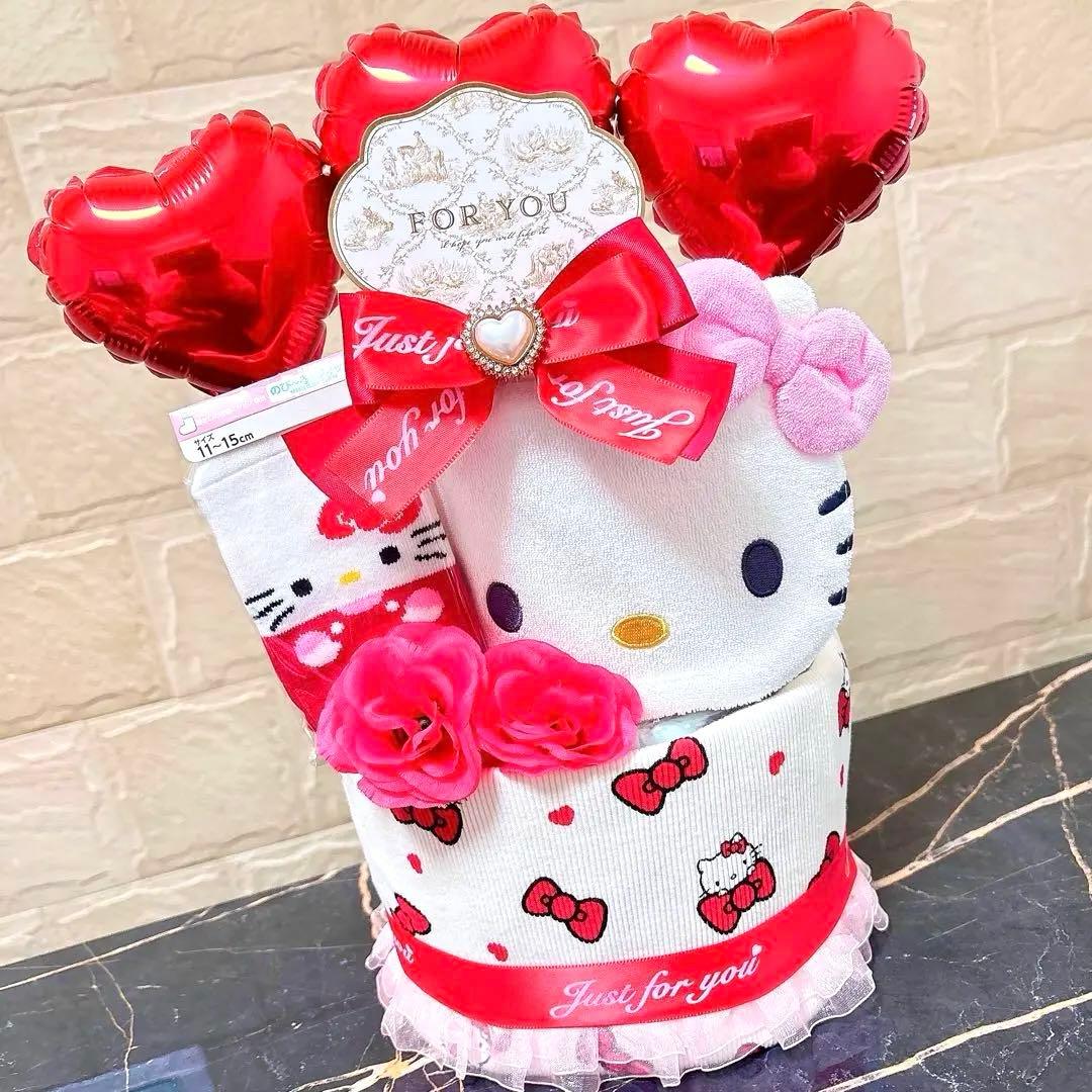 タオルケーキ　リンヌ　おむつケーキ　出産祝い　ベビーギフト