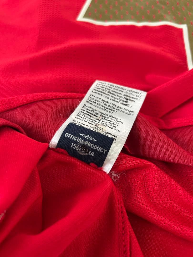 美品 UMBRO イングランド代表 ユニフォーム ジェラード リヴァプール XL