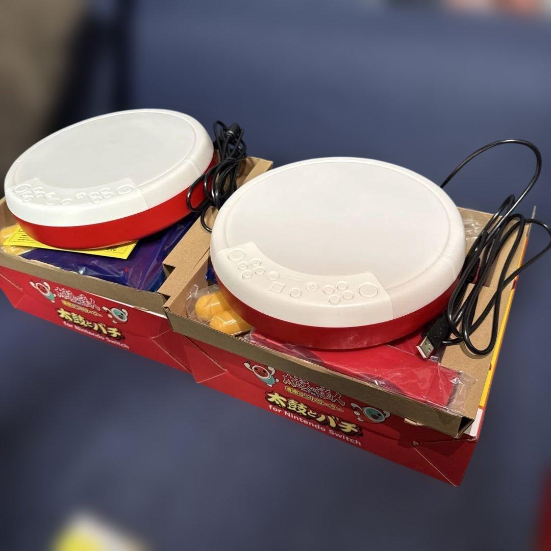 太鼓の達人 タタコン ２個セット まとめ売り 美品　任天堂Switch