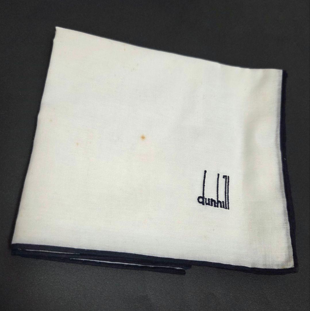 dunhill ハンカチ 5枚セット 木製ケース 葉巻ケース 5色