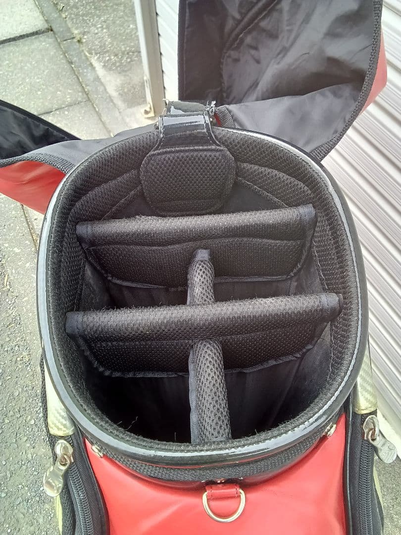 PUMAゴルフバッグ レッド　3点式　9.5型