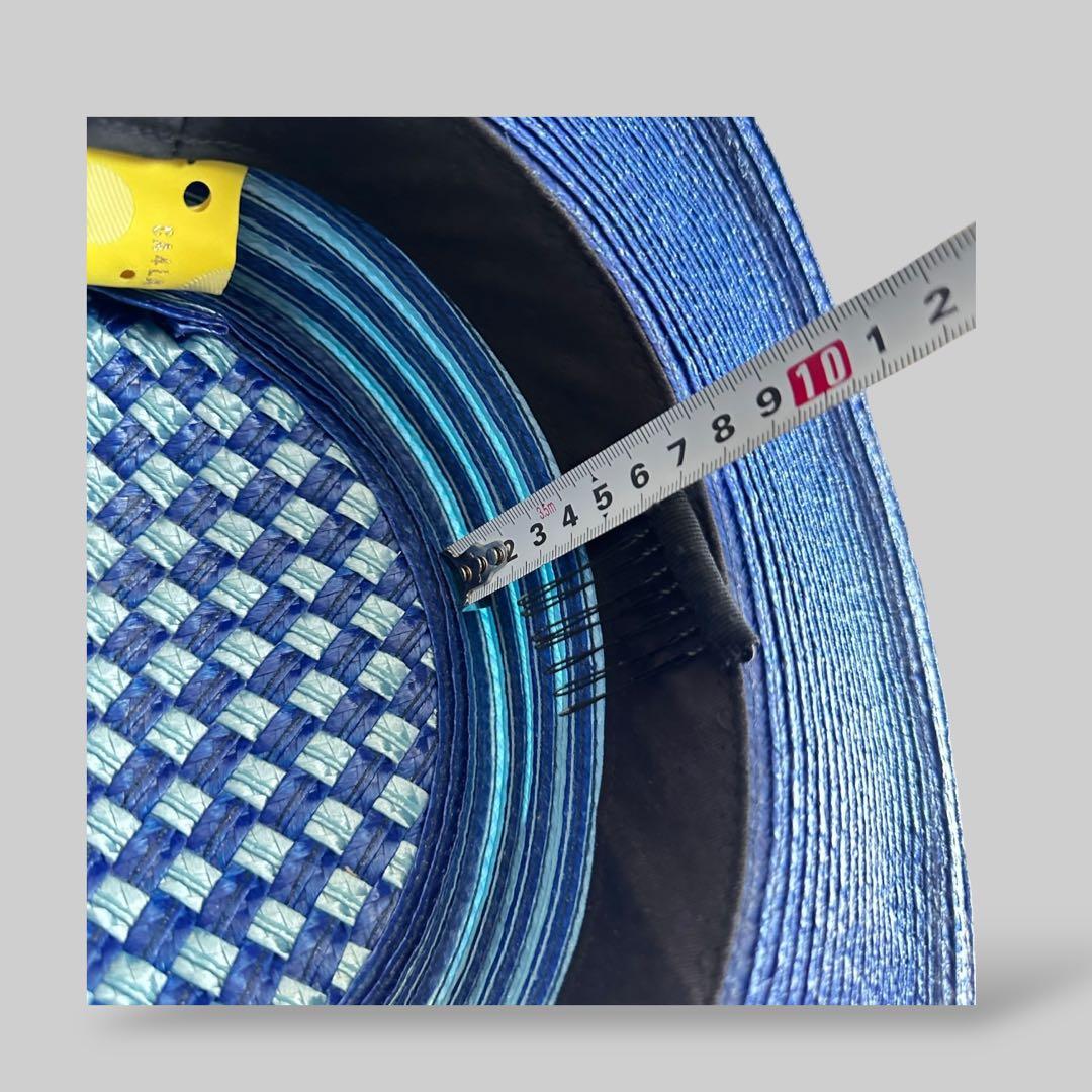 ⑧【表参道アトリエ限定】ca4la カシラ カンカン帽 ストローハット