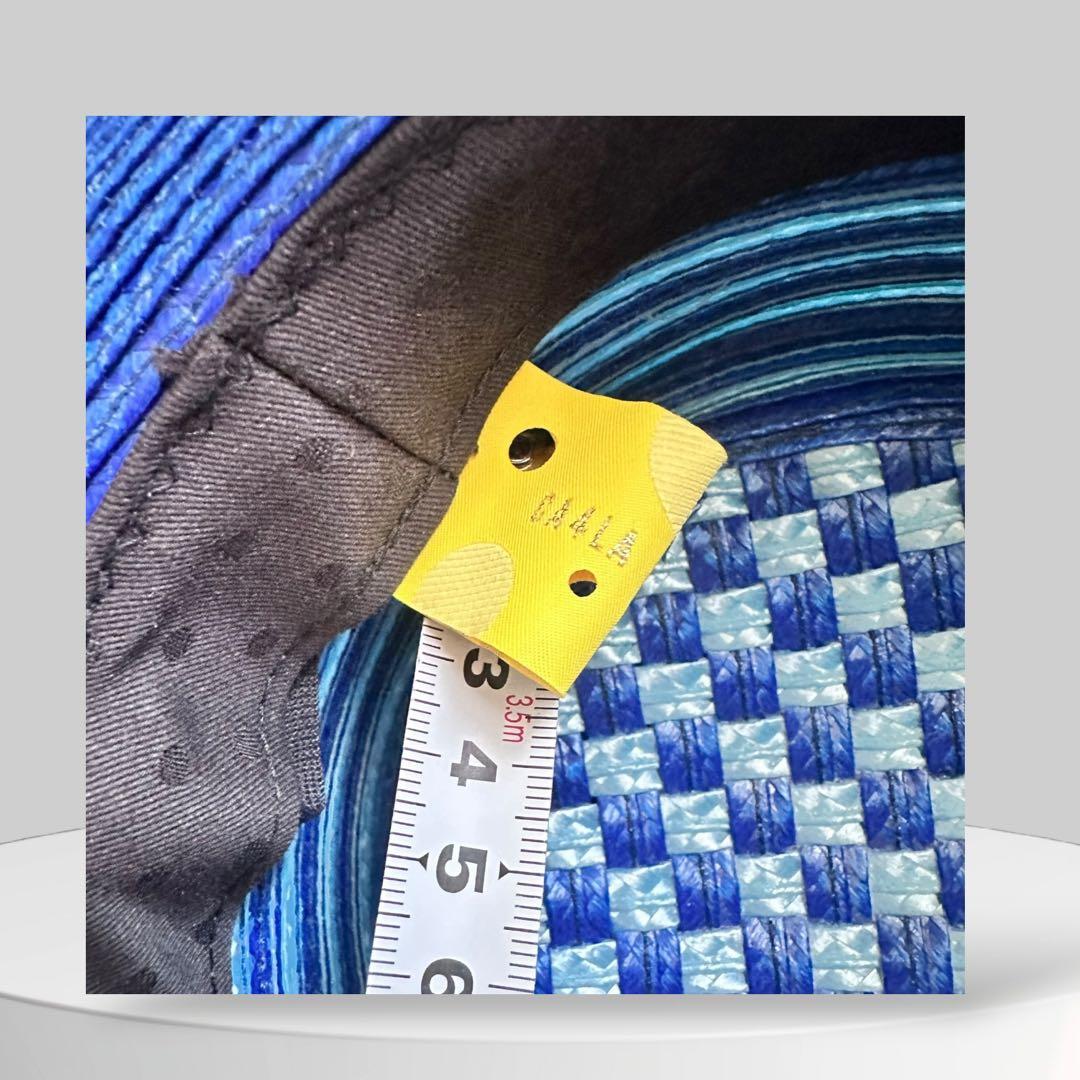 ⑧【表参道アトリエ限定】ca4la カシラ カンカン帽 ストローハット