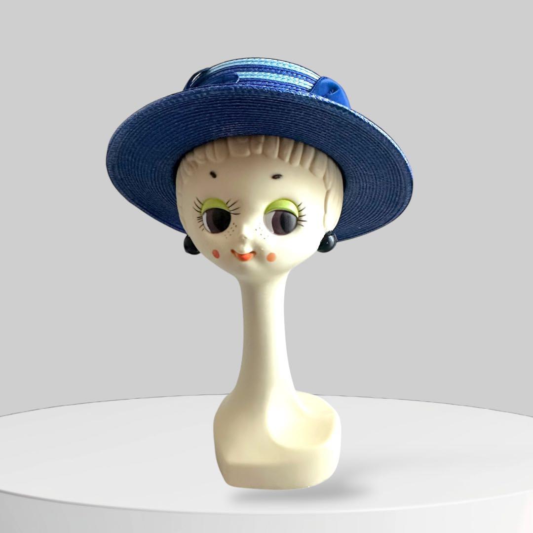 ⑧【表参道アトリエ限定】ca4la カシラ カンカン帽 ストローハット