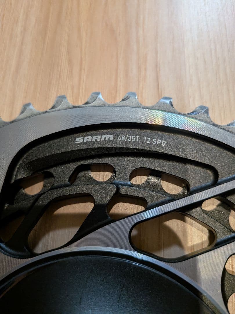 SRAM RED AXS E1 48/35T チェーンリングパワーメーター付き