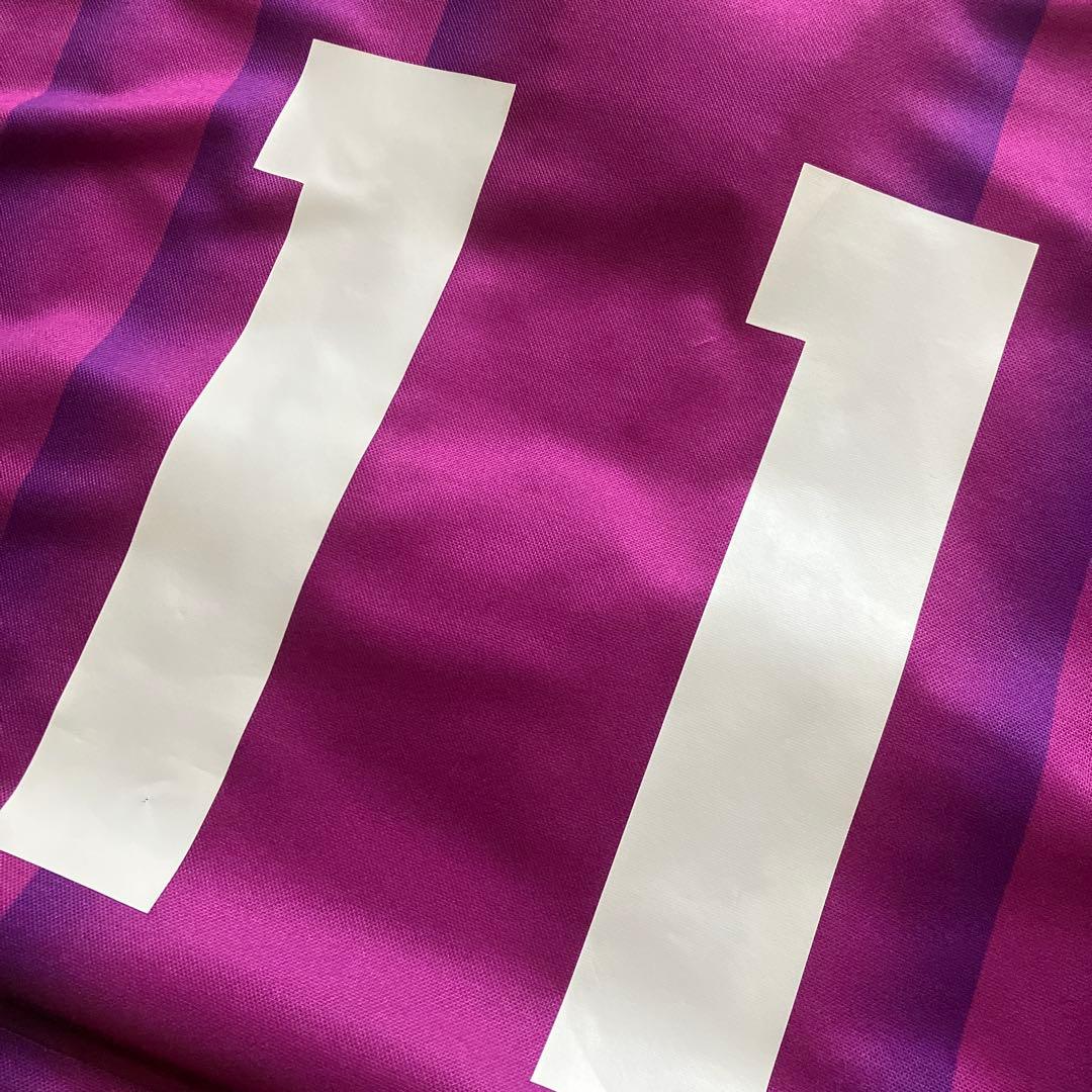 アンブロ 京都パープルサンガ ユニフォーム 11 サイズO-XO vintage