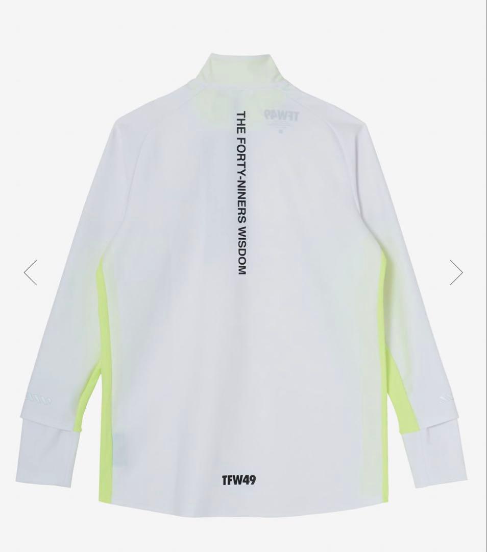 新品正規品【TFW49/XL】ハーフジップ長袖カットソー長袖シャツ