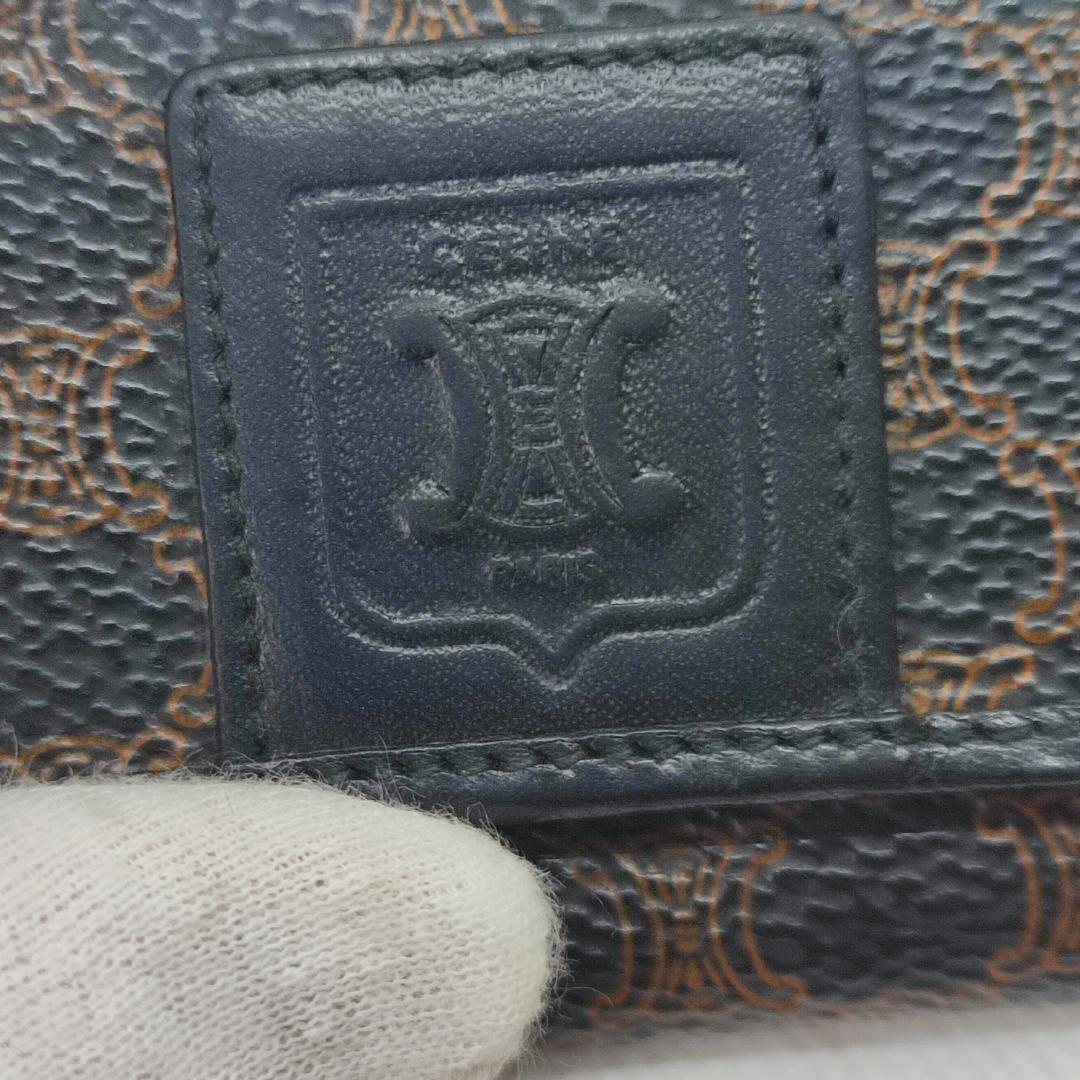 EB59-7 CELINE Macadam 6キーケース キーホルダー