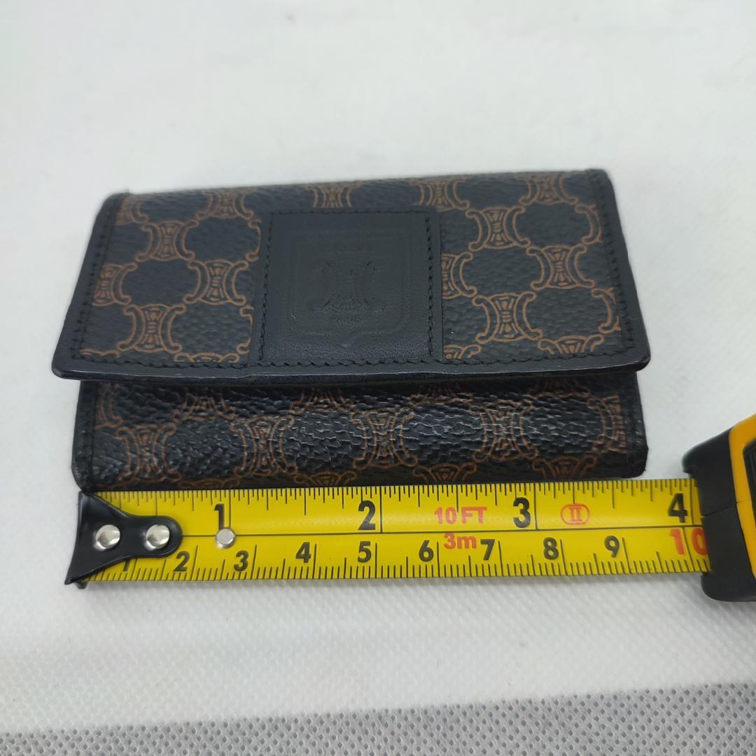 EB59-7 CELINE Macadam 6キーケース キーホルダー