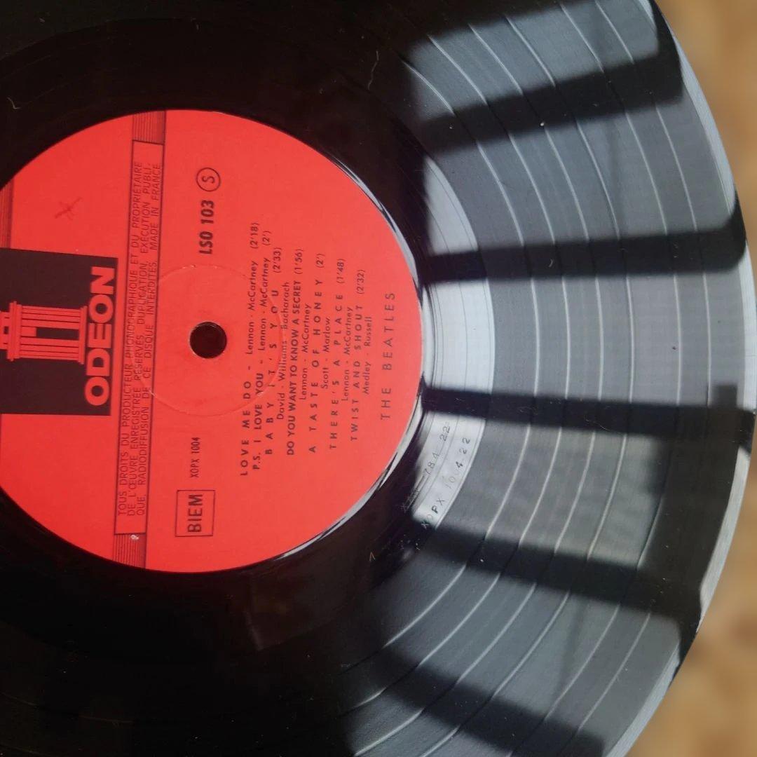 フランス盤The Beatles N° 1 PLEASE PLEASE ME