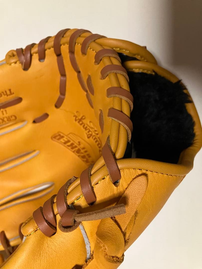 専用品ローリングス タンRawlings軟式野球 ソフトボール兼用グラブ 成人用