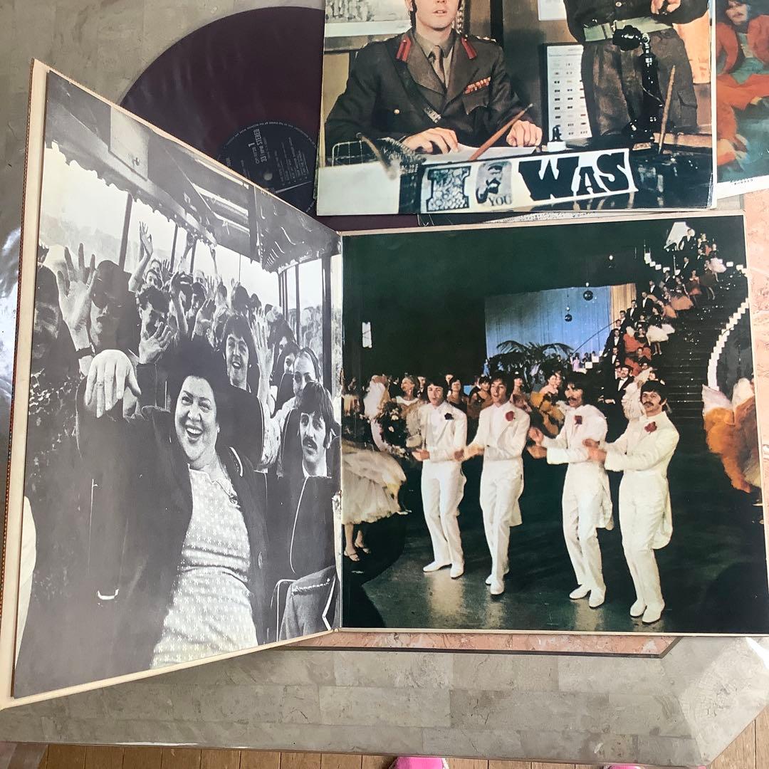 レア!レコード極美!ビートルズ オデオン赤盤1968年 マジカルミステリーツアー