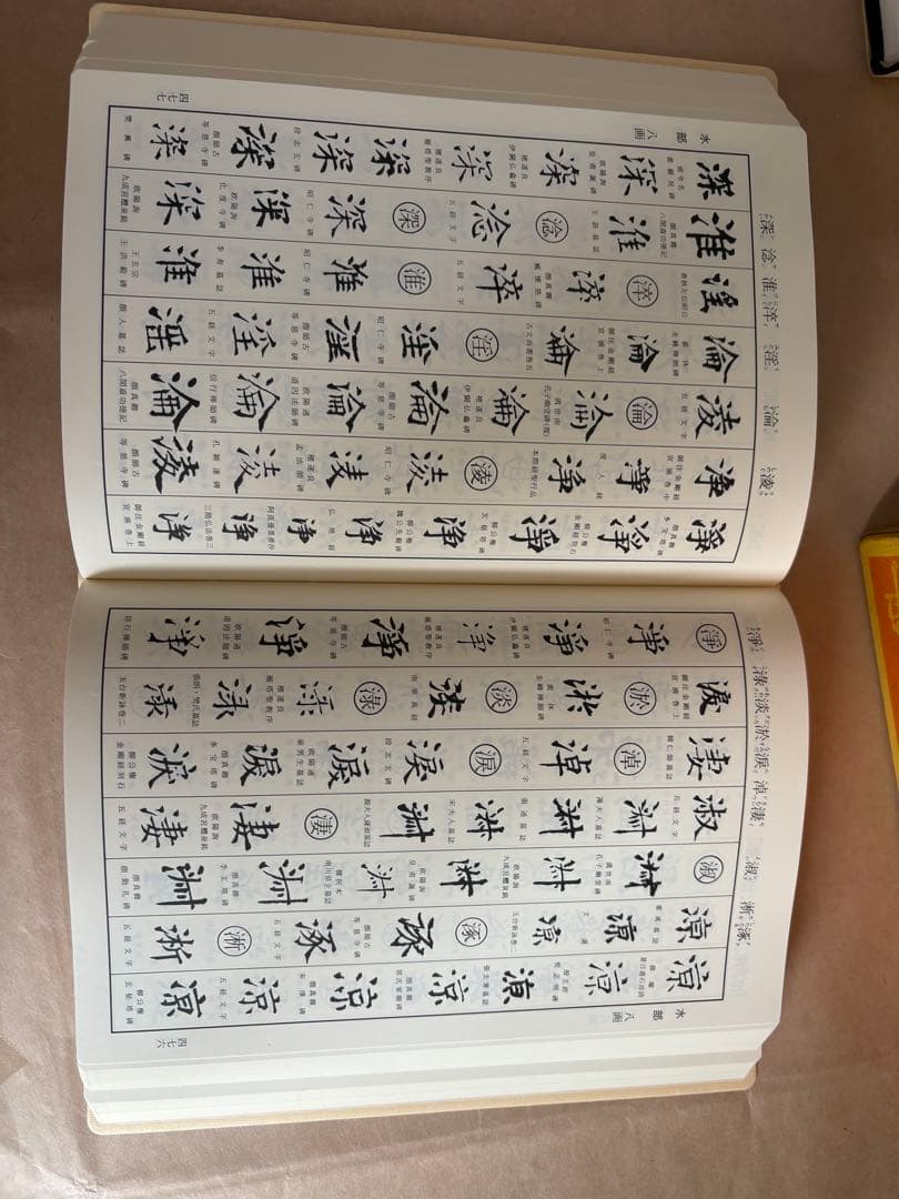 唐楷書字典　二玄社