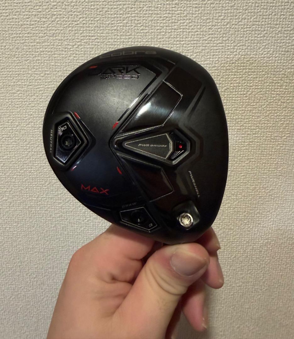 【週末値下げ】DARK SPEED MAX 7W ヘッドのみ　ヘッドカバー付